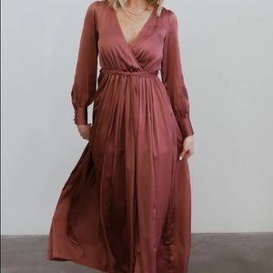 Baltic Born Jenna Maxi Dress Dark Mauve L